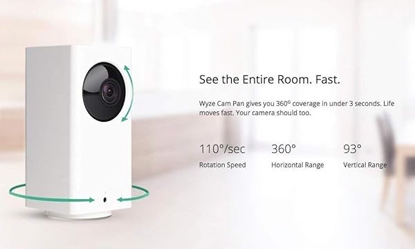 ZLDQBH 1080p PanTiltZoom Wi Fi Smart Home Innenkamera mit Nachtsicht 2 Wege Audio Personenerkennung arbeitet mit Assistent