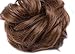 Benehair Hair Bun Hairpiece Scrunchy Updo Hair Pieces Fluffy Scrunchies Donut Hairpiece Synthetic Curly Wavy Messy Chignons With Elastic Rubber Band Light Brown-Thicker 1pc 35g
