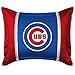 Chicago Cubs SIDELINES Jersey Material Pillow Sham
