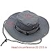 Keross Unisex Wide Brim Sun Hat Perfect for All Outdoor Activity UV Protection (grey)