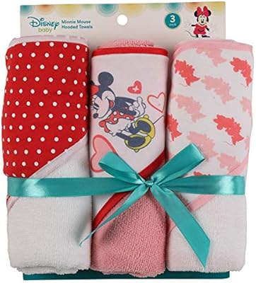 minnie hooded towel