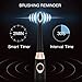 KIPOZI Sonic Electric Toothbrush with 3 Replacement Heads, 3 Brushing Modes with Build in Timer of 2 Minutes, USB Fast Charging, Rechargeable Sonic Toothbrush Waterproof, Black, KI-508(3Modes)