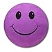 HappyBalls Purple Happy Smiley Face Car Antenna/Rear View Mirror Dangler/Desktop Spring Stand