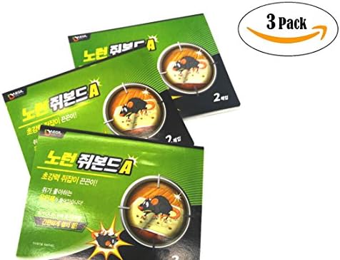 3 Traps - Rat Mouse Mice Insect Lizard Spider Snake Glue Board Trap Professional Sticky Traps , Best Glue Boards