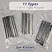 Joe Knows Electronics PCB Header Kit (11 Types, 90 Pieces)