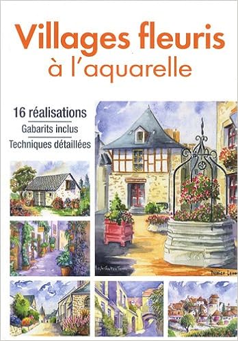 Amazon Fr Villages Fleuris A L Aquarelle Atelier Tf Collectif Livres