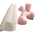 EchoDone Heart Tube Soap Mold Column Silicone Embed Soap Making Supplies Tool 900ML