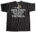 Old Skool Hooligans F**k Calm, Die In Battle And Go To Valhalla Viking T Shirt