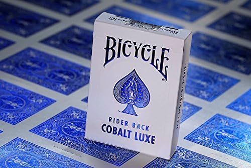 Metalluxe Colbalt Playing Cards by Bicycle