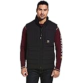 ARIAT Mens Rebar Valiant Stretch Canvas Water Resistant Insulated Vest