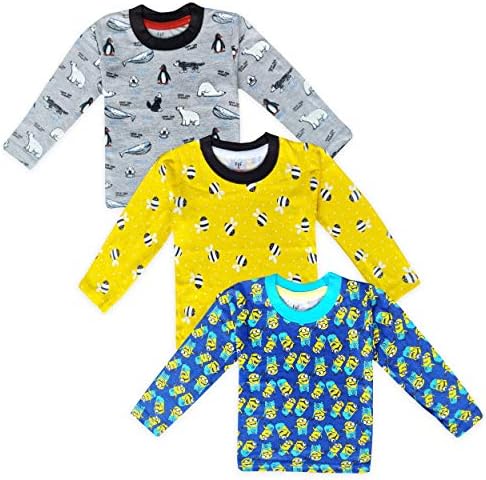 The Boo Boo Club Boy's Regular Fit T-Shirt (Assorted Prints)