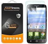 Alcatel OneTouch Pop Icon 2 (A846L) Tempered Glass Screen Protector, Supershieldz® Ballistics Glass 0.3mm 9H Hardness Anti-Scratch, Anti-Fingerprint, Bubble Free -Crystal Clear - Retail Packaging