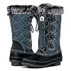 HZSTAY-Womens-Cow-Suede-Leather-Boots-Lace-Up-Winter-Outdoor-Snow-Duck-BootsWarm-Waterproof-Mid-Calf-Duck-Boots-for-Women