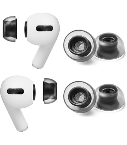 Amazon.com: AZLA SednaEarfit Crystal for AirPods Pro 3 Pairs (L