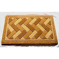 Geocrafts Imperial Geometric Doormat, 18 x 30-Inch