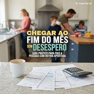 Livro CHEGAR AO FIM DO MÊS SEM DESESPERO: Um guia prático de 14 dias para pais de família organizarem o dinheiro de forma realista e sustentável
