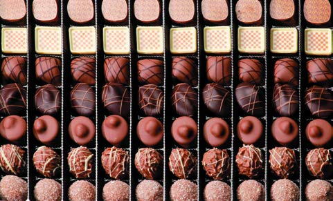 Peters alkoholfreie Pralinen - 1,8 kg Händlerpackung | hochwertige Pralinen in Großpackung | 7 Sorten - ca. 147 Stück… – Bild 3