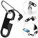 i-Dawn USB Type C Cable Fast Charging + Keychain + Bottle Opener + Aluminum Carabiner,USB Type C Short Cable Charging Cord Compatible Galaxy S8/S9 Note 8/Note 9,Pixel 2/2XL 3/3XL-Black