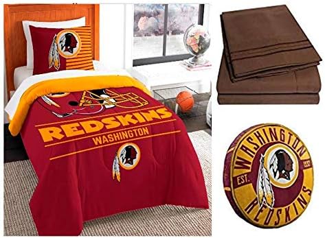 Amazon Com Northwest Nfl Washington Redskins Draft 6pc Twin
