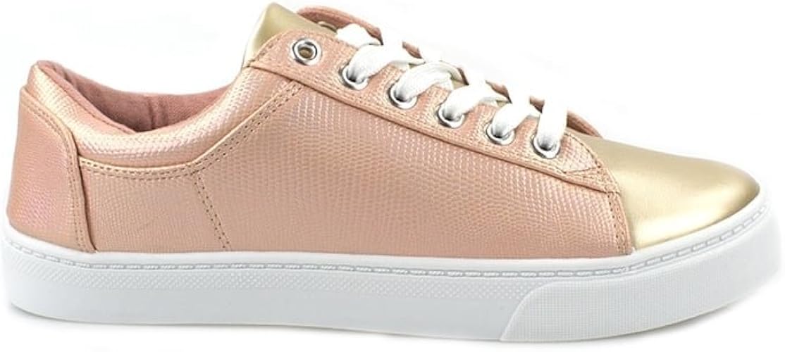 ladies flat sole trainers