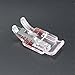 DREAMSTITCH 1/4 inch (Quarter Inch) Clear Stitch in Ditch Presser Foot Snap On Straight Stitching Fits for Brother, Singer, Babylock, Bernette, Elna, Viking Sewing Machine