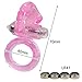 Adult S-ex Toys for Couples - Vibrating Delay Ring - Prolong S-exual Life Time - Massage Vibrating C-ock Ring - Stretchy P-enis Ring - Stimulation C-litoris for Women