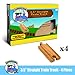 Conductor Carl Wood Train Track Expansion Packs| Compatible with Most Train Tracks| 3.5