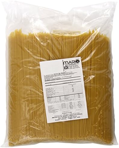 Mario Camacho Foods Pasta, Spaghetti, 10 Pound