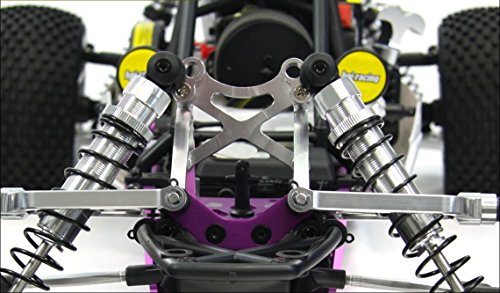 HPI Baja 5B RTR, 5B SS, 5T Upgrade Parts Aluminum Front Shock Tower - 1Pc Silver