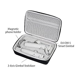 Evanice DJI OM5 Case, Portable EVA Carrying Case