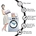 Room Darkening Curtains for Living Room/Dining Room - Curtains 84 inches Long Easy Care Solid Window Treatment Thermal Insulated Grommet Curtains/Drapes (2 Panels, Pure White)