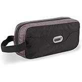 GOX Travel Toiletry Bag Dopp Kit Case for Men Multifunction Packing Organizer Pouch(Black)