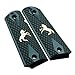 Altamont 1911 Grips - Spanish Diamond - Full Size 1911 Wood Grips w. Ambi Safety fits Most Commander, Standard & Government 1911 Models - Made in USA