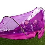 Hammocks Hammock automatic mosquito hammock indoor swing outdoor mosquito net hammock