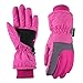 Fazitrip 3M Thinsulate Women Warm Gloves, Windproof & Waterproof Gloves, Function as Ski Gloves, Biking Gloves, Running Gloves or Other Sporting Gloves at Winter