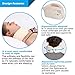 Velpeau Neck Brace for Neck Pain and Support - Soft Cervical Collar for Sleeping, Snoozing, Sleeping Upright, Anti-Snoring, Sleep Apnea for Women & Men (White, Enhanced Version, XL: 16.5-18.7