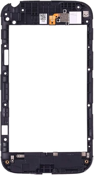 YGMOTO XGU AYSMG Back Plate Housing Camera Lens Panel for Blackberry Q20 Black Color Black