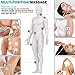Tens Unit Electronic Pulse Massager for Muscle Stiffness, Soreness, Chronic Pain & Stress - Handheld Tens Machine Muscle Stimulator Nerves & Muscles Through Electrodes