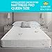 Queen Mattress Pad Cover -Queen Size Bed Pad (60x80 inch Deep Pocket Stretches up to 16 inches)- Quilted Fitted Sheet for Mattress, White