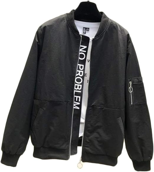 Amazon ショッフェ フライトジャケット レディース Ma 1 薄手 ジャケット ブルゾン ショット丈 ミリタリージャケット 春 秋 カジュアル アウター プリント ファッション コート ジャケット 通販