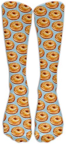 ThunderSocks Men&amp;Women Bagel Food Funny Pattern All Sport Athletic Sock Shoe Size 6-10 One Size