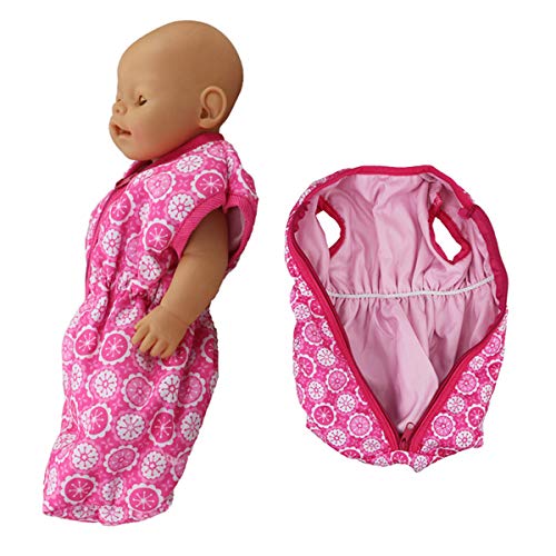 DC-BEAUTIFUL 3 Pack Baby Doll Accessories Set with Handbag and Front/Back Carrier Backpack and Sleeping Bag, Fits 14 to 18＂Dolls - Thumbnail 2