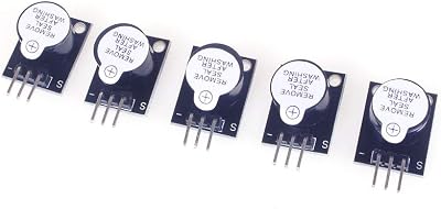 ANGEEK 5PCS KY-012 Active Buzzer Module for Arduino AVR PIC 3.5-5.5V