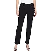 Jones New York Womens Lexington 5 Pocket Jean - Onyx WashPants