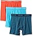 Calvin Klein Men's Underwear Cotton Stretch Multipack Boxer Briefs, Vibration/Intuition-Athenian Stripe/Athenian Blue, Medium