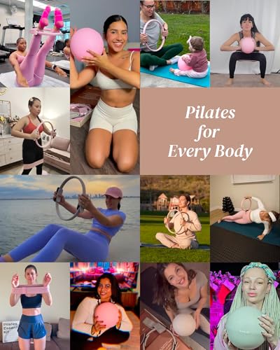 kure.fit Pilates Kit for Women مجموعة بيلاتس – Home Pilates Equipment Set with Ring, Ball & Resistance Bands | Pilates Starter Kit with Accessories in Gift Box