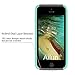 iPhone 5C Case,by Ailun,Soft TPU Bumper&Hard Shell Solid PC Back,Shock-Absorption&Anti-Scratch Hybrid Dual-Layer Slim Cover,Siania Retail Package[Mint Green]