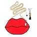 Sexy Hot Red Big Lips Back Case for Apple iPhone 6 / 6s Regular 4.7