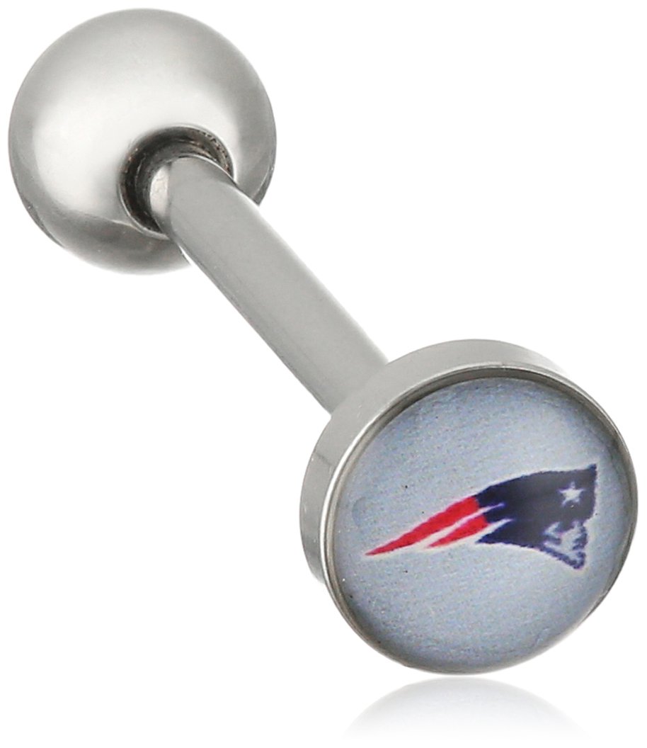 Siskiyou NFL Unisex NFL Inlaid Tongue Ring