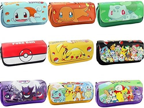 Pikachu Pencil Case school two compartments (Pikachu)